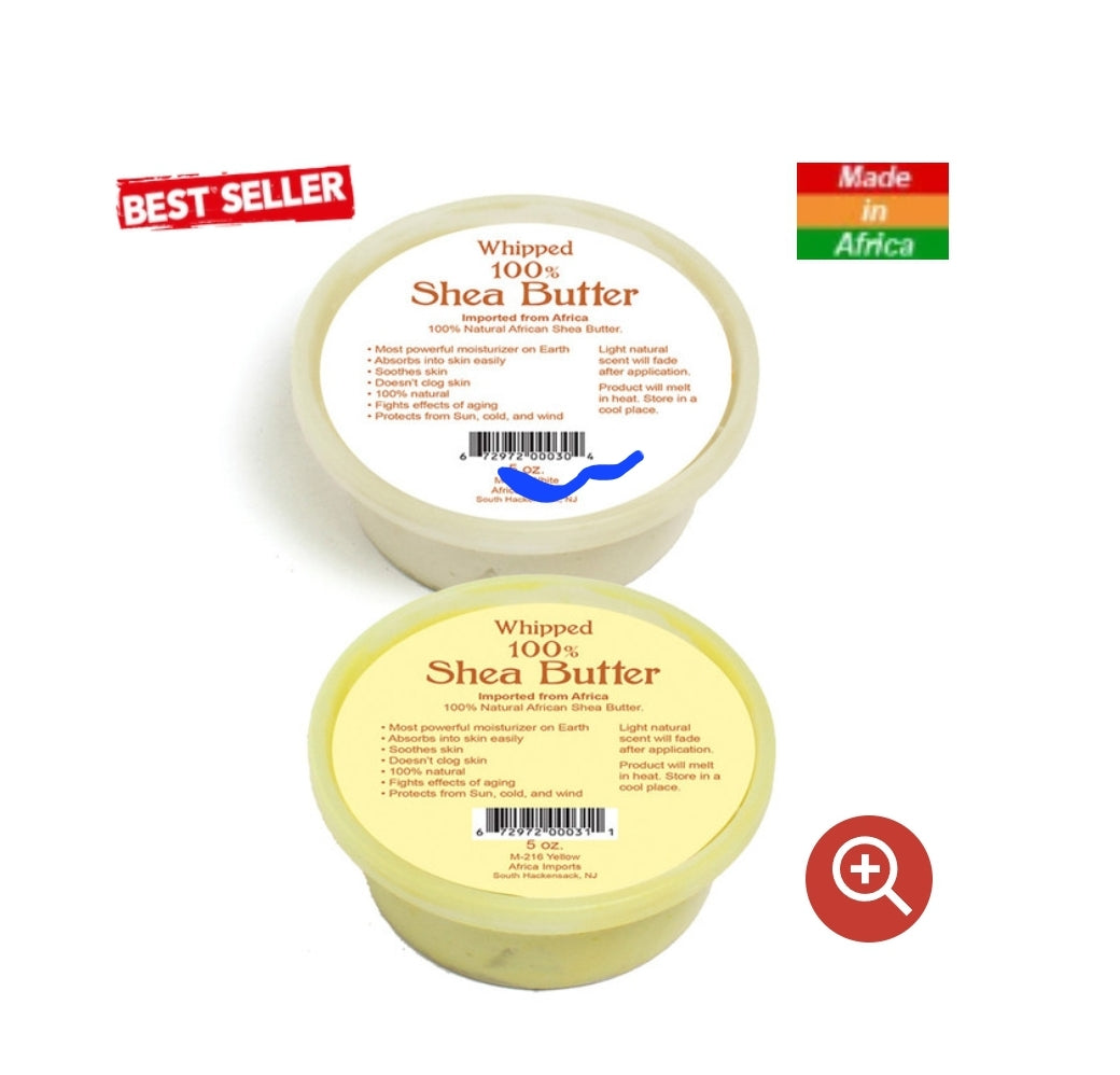 White Whipped Shea Butter - 5 oz