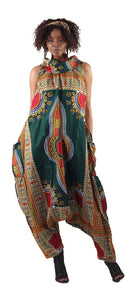 Big Dashiki Zip Jumpsuit