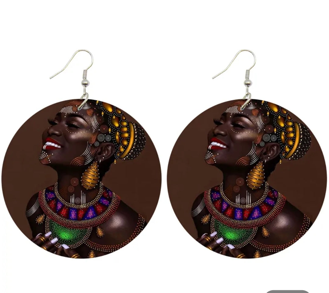 Inspired Wooden Earrings