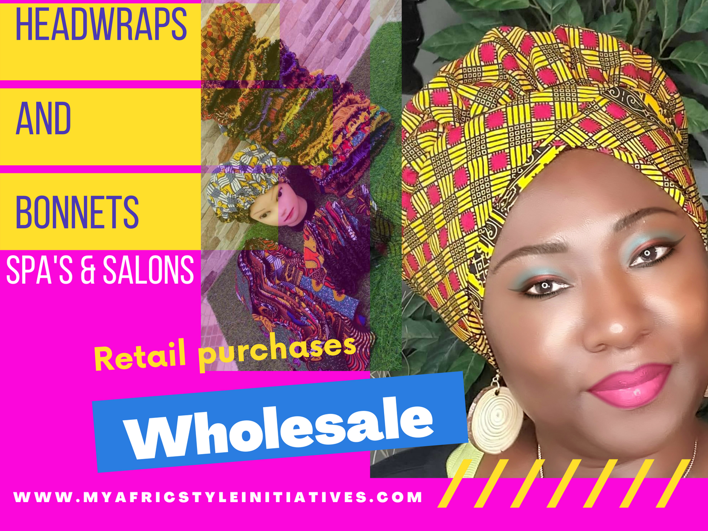 Bonnet Headwrap Set