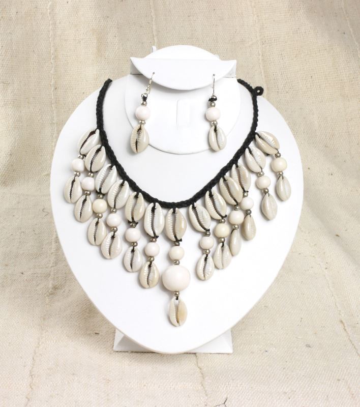 Cowrie Shell Jewelry Set