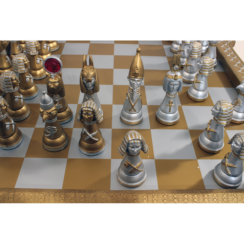 Deluxe King Tut Chess Set