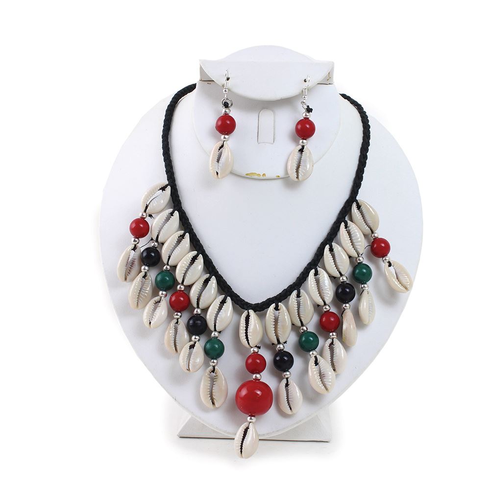 Cowrie Shell Jewelry Set