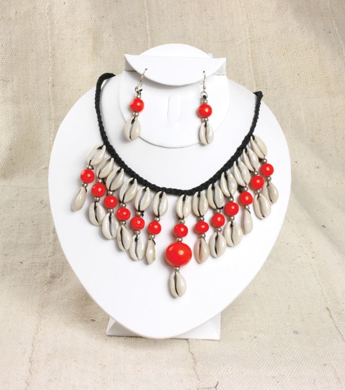 Cowrie Shell Jewelry Set