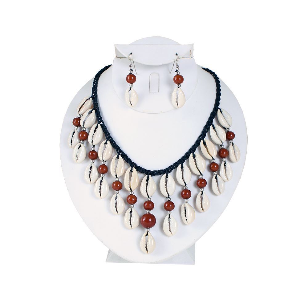 Cowrie Shell Jewelry Set