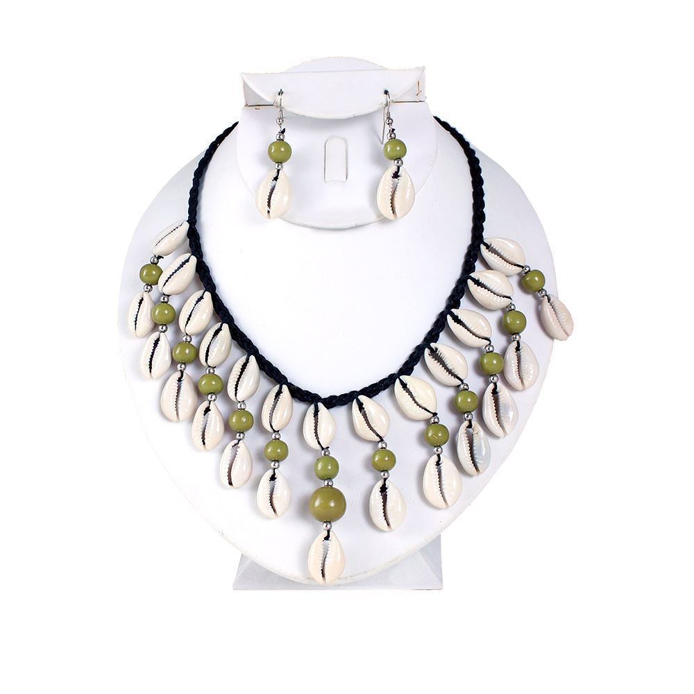 Cowrie Shell Jewelry Set