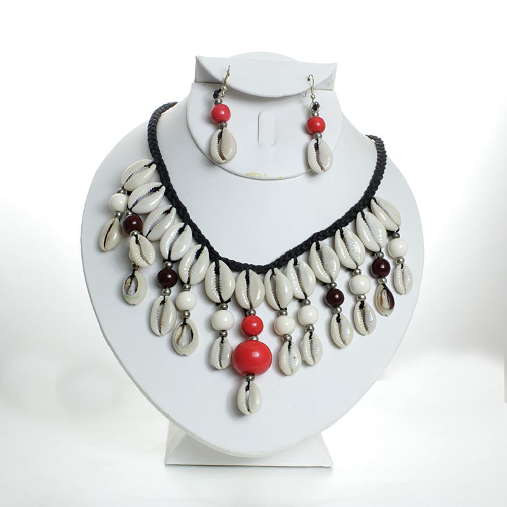 Cowrie Shell Jewelry Set