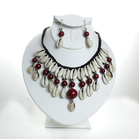 Cowrie Shell Jewelry Set