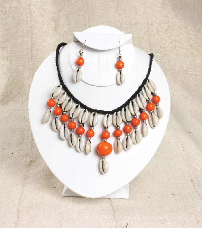 Cowrie Shell Jewelry Set