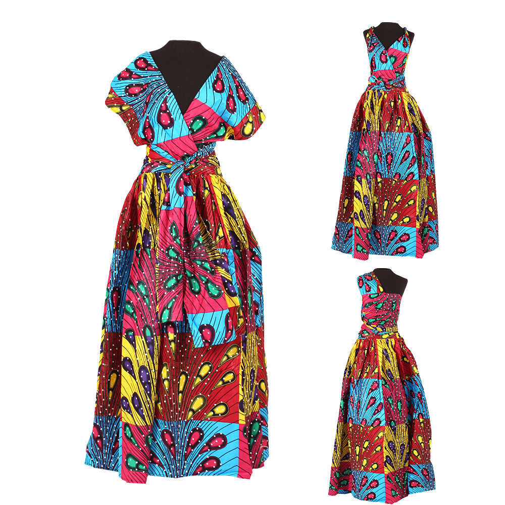 Peacock Infinity Dress