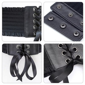 Soft Leather Wide Belt