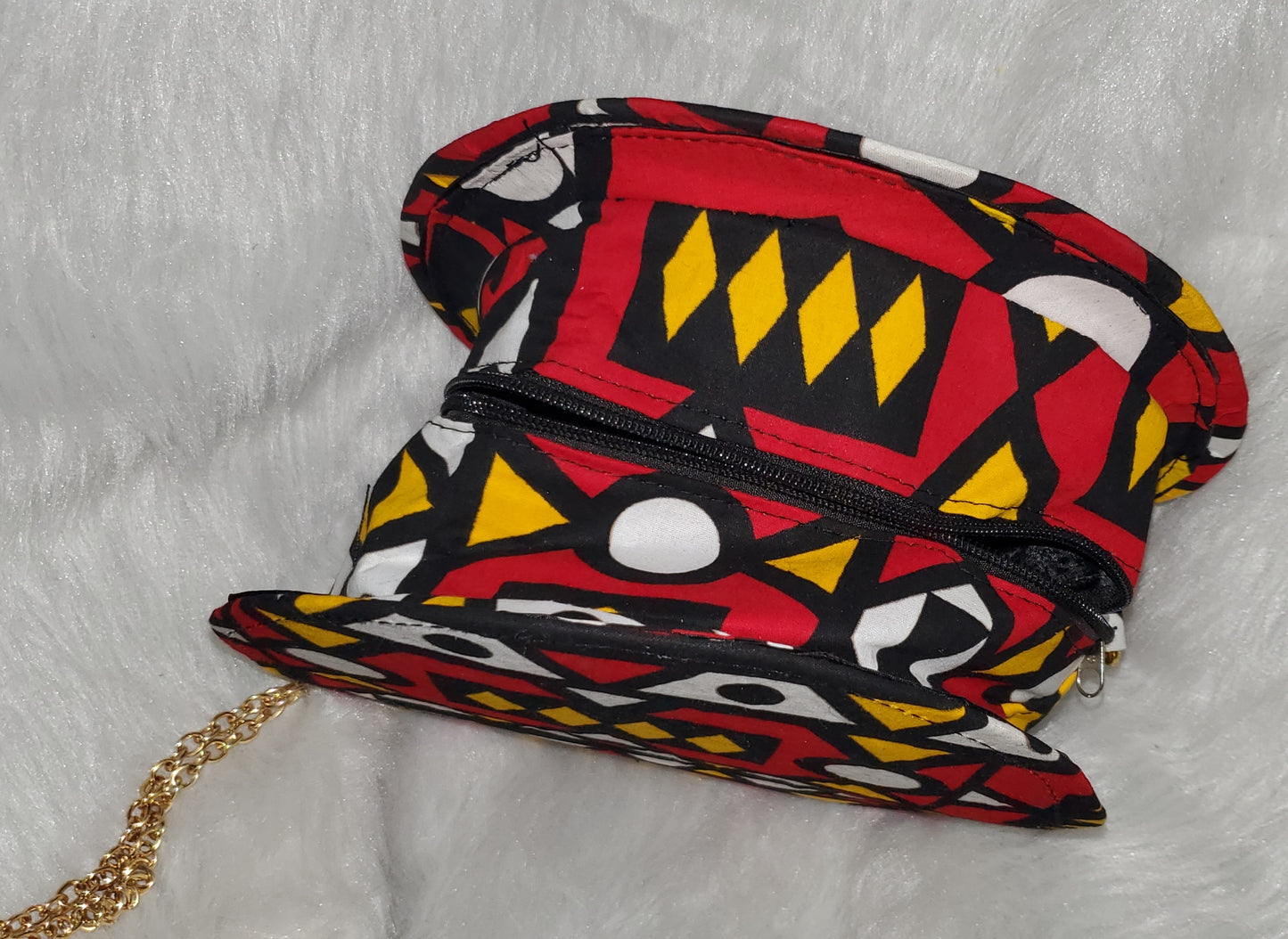 Ankara Round Side bag