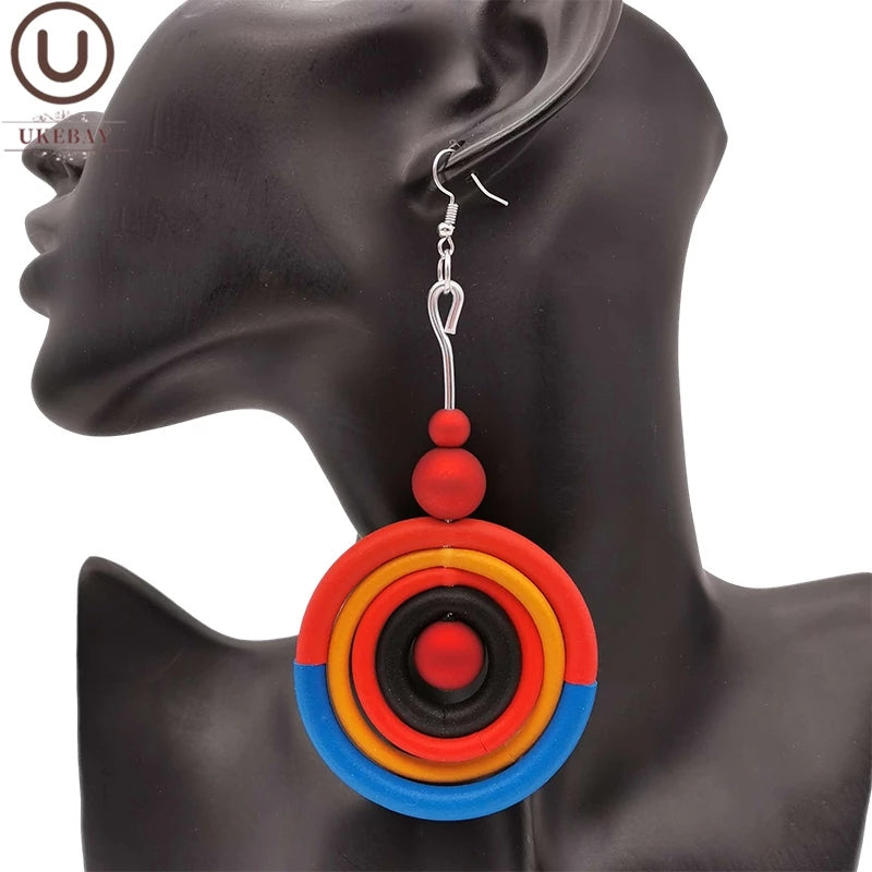 Multicolored Drop Earrings