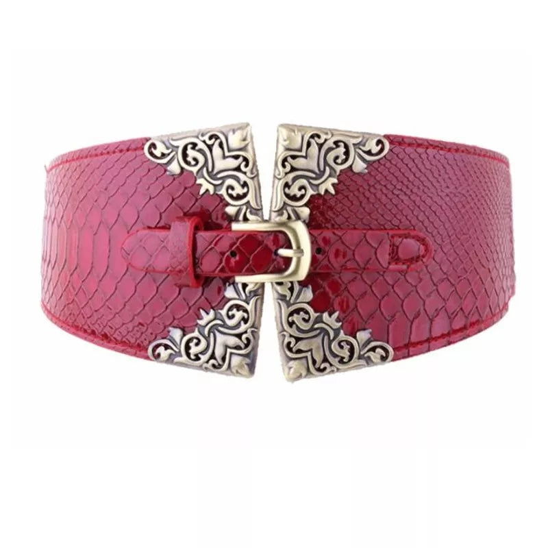 Ladies Faux Belt