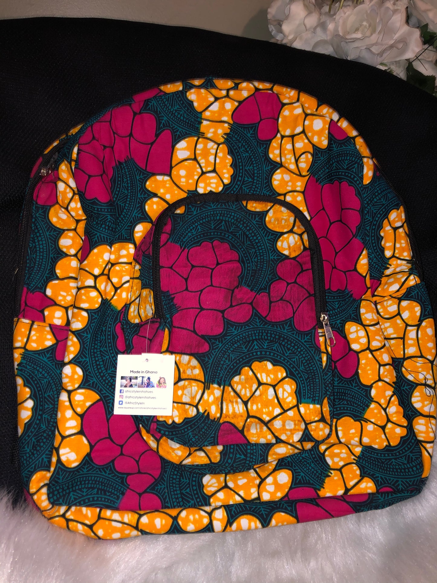 African Prints Backpack