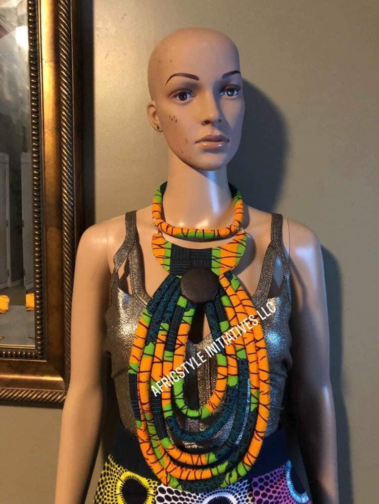 African Corded Necklace