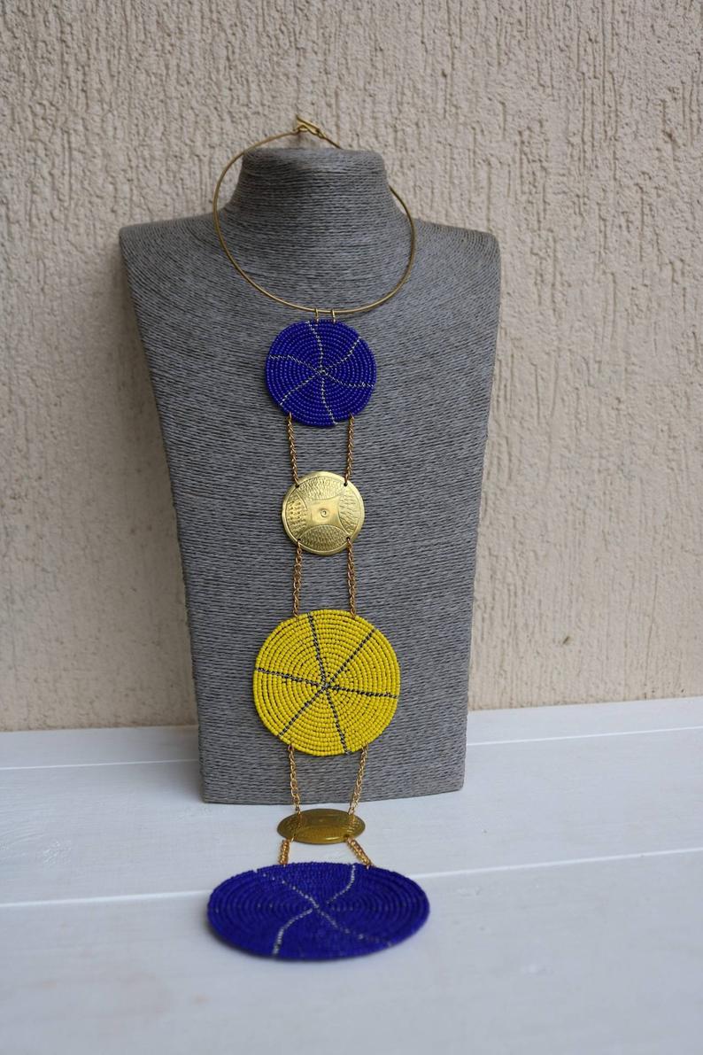 Masai necklace/Tribal necklace