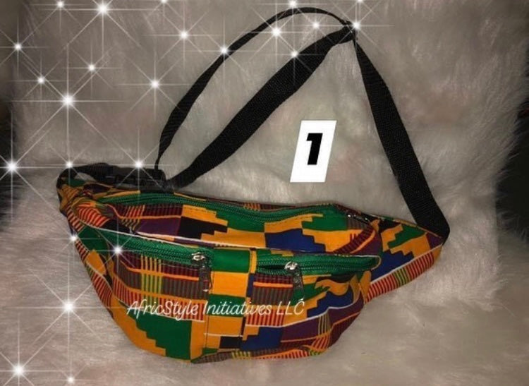 African Print Fanny Pack