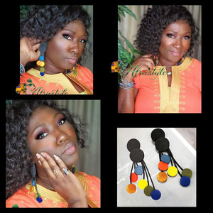 Multicolored Drop Earrings