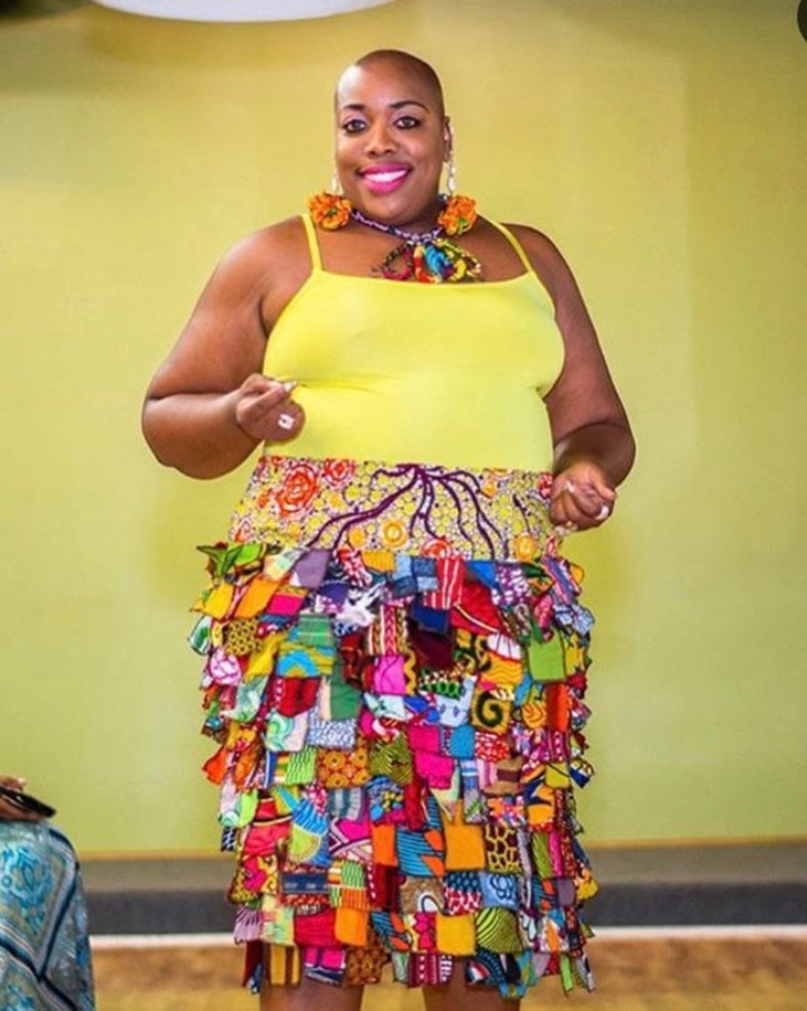 African Scrap Skirt