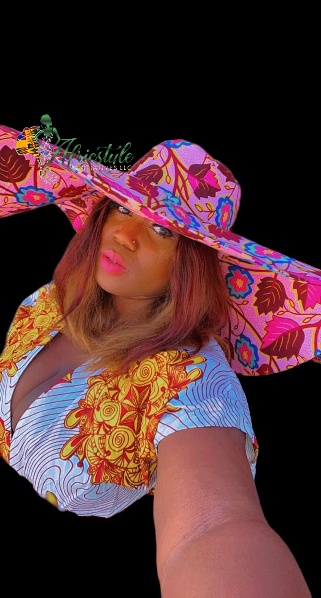 Ankara Print Hatty