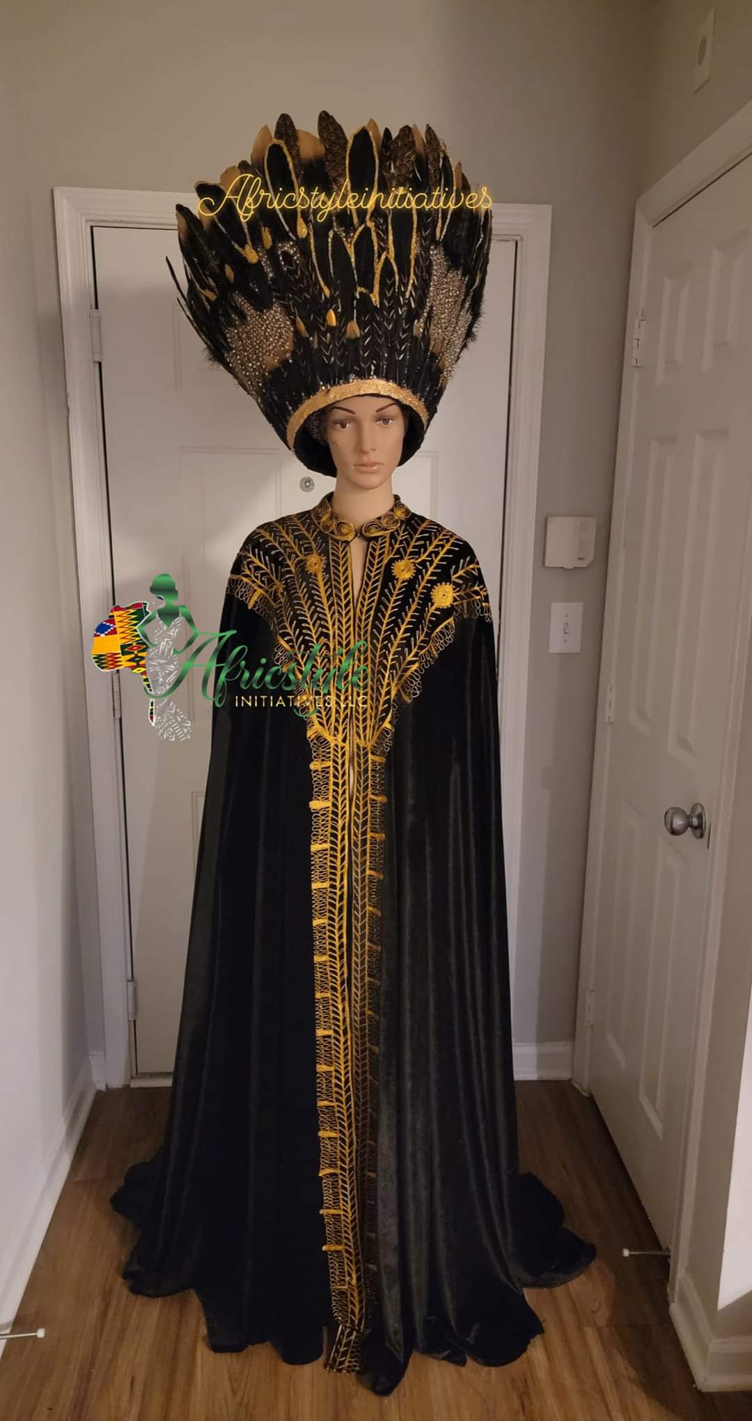 Wakanda Bridal Cape