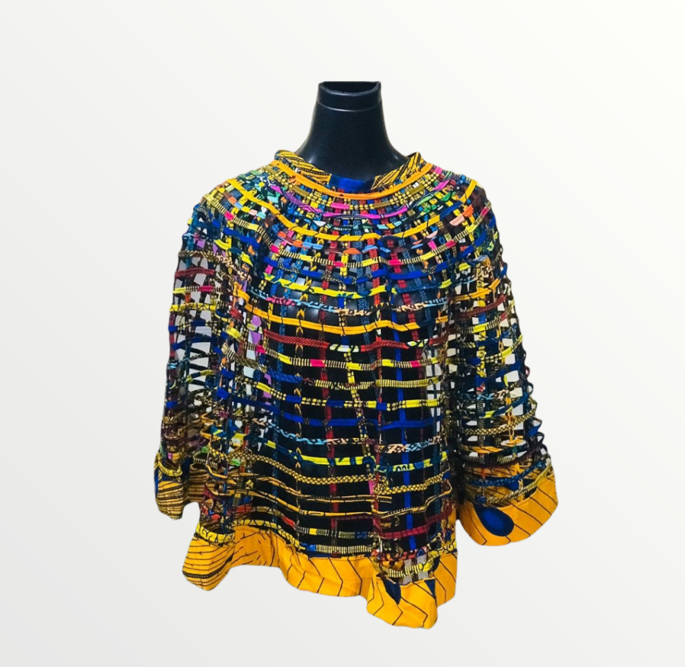 Kente Print Capette – AfricStyle Initiatives LLC