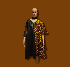 Two Tone African Dress