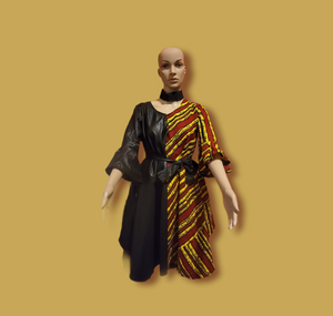 Two Tone African Dress