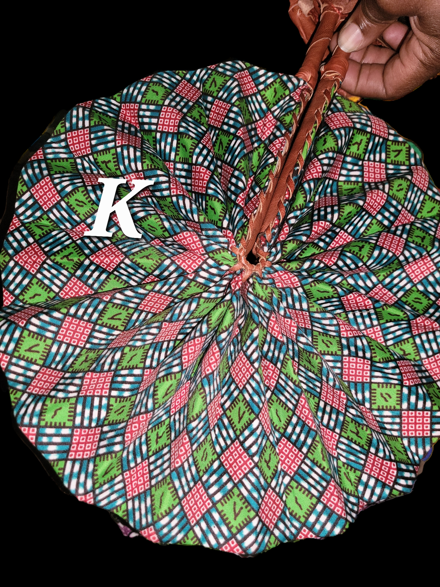 African Print Fans