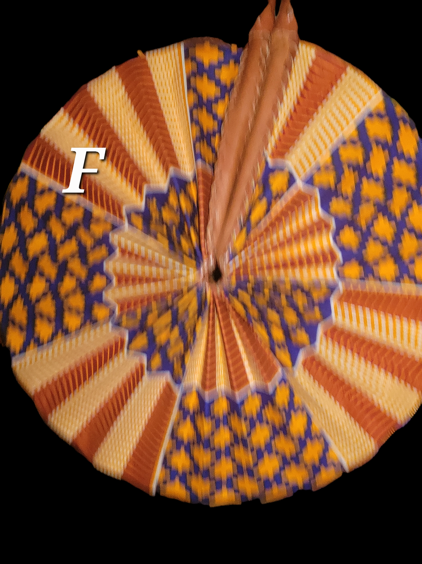 African Print Fans