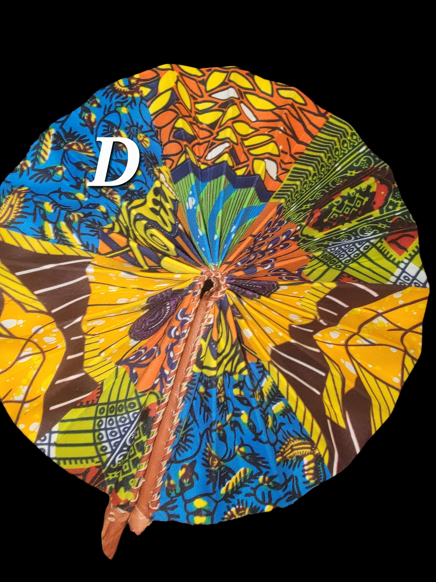 African Print Fans