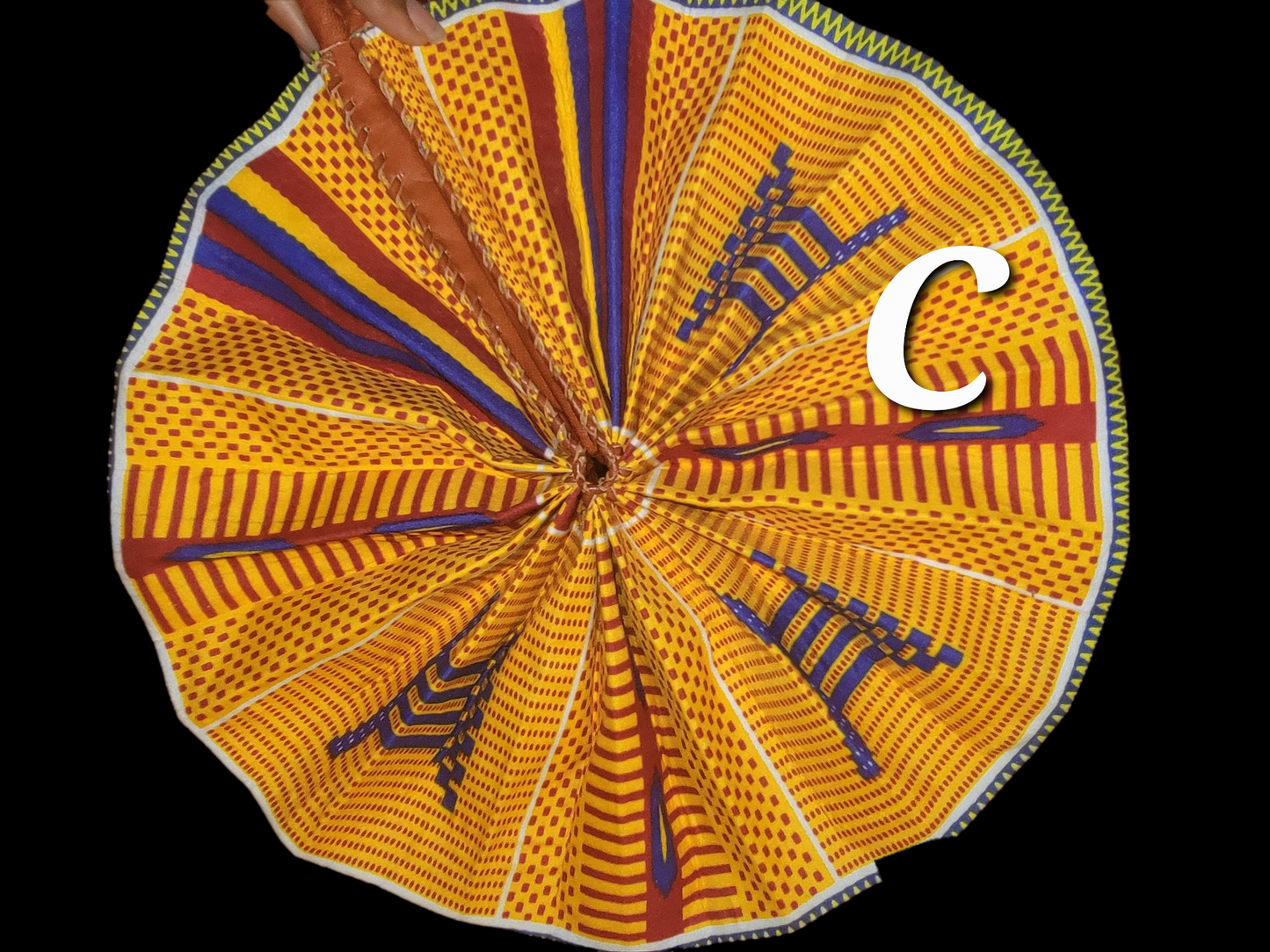 African Print Fans