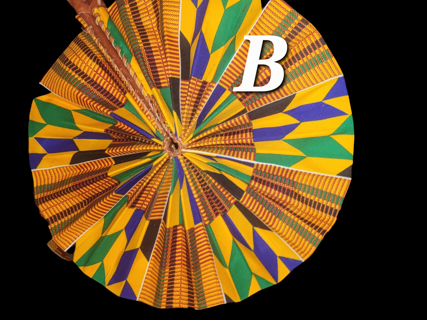 African Print Fans