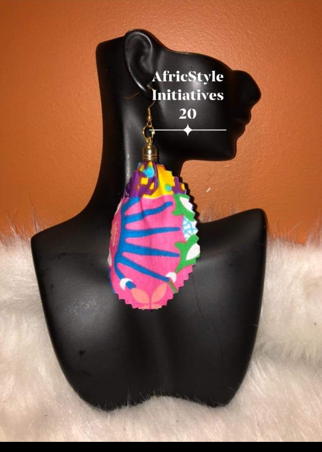 Fabric Earrings