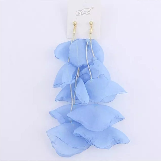 Yarn Flower Earring