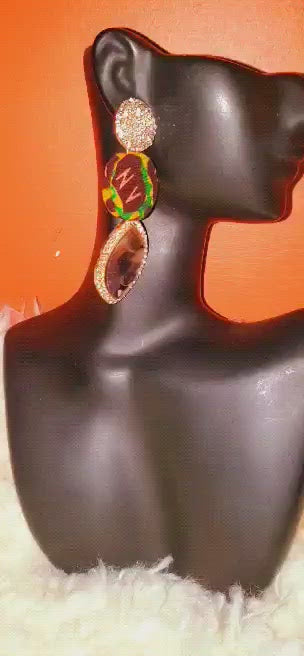 Ankara Earrings