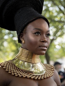 African Goddess Choker Necklace