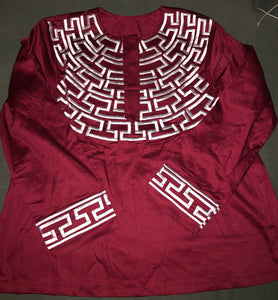 African Embroidery suit