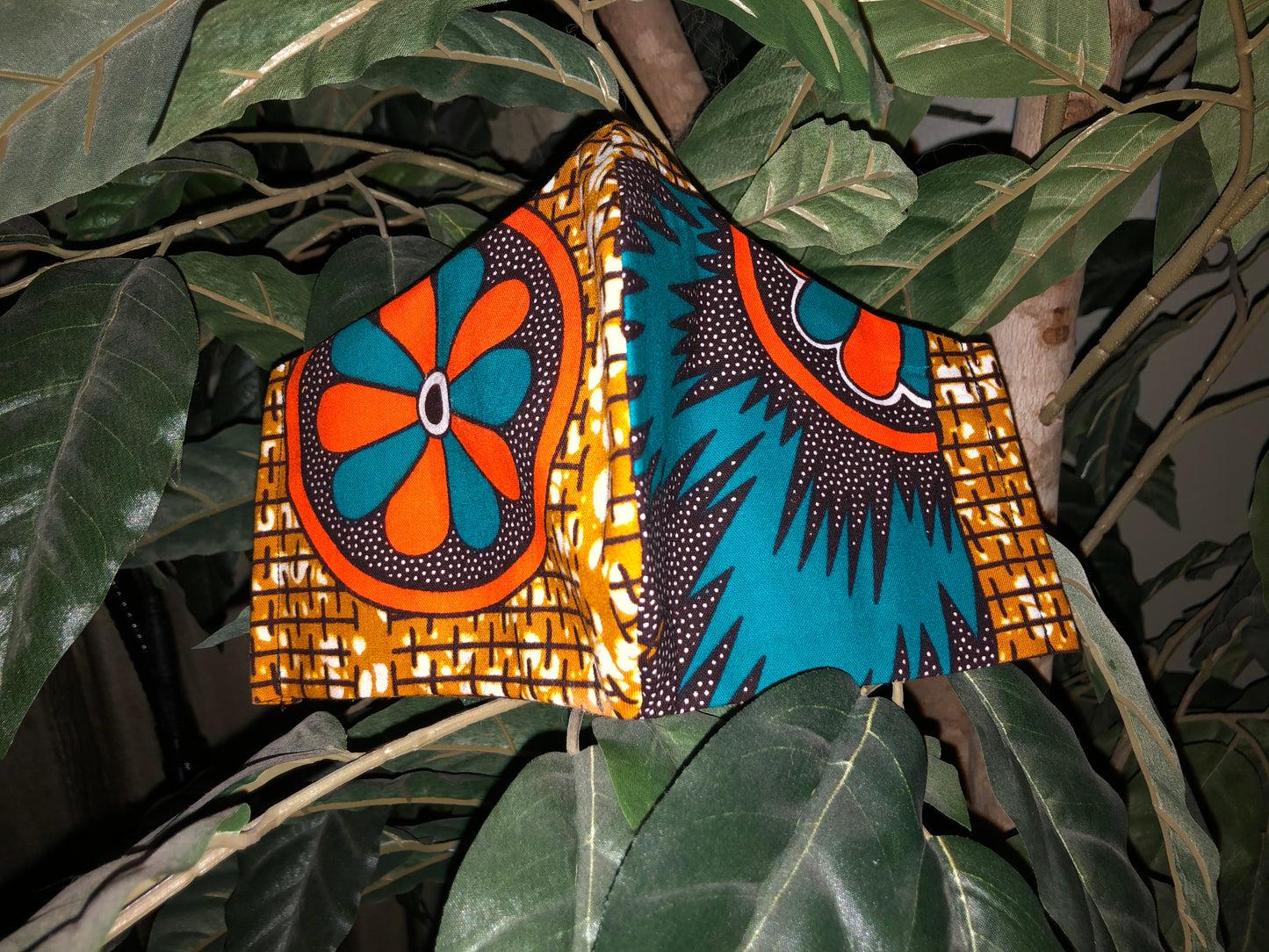 Headwrap And Mask Set