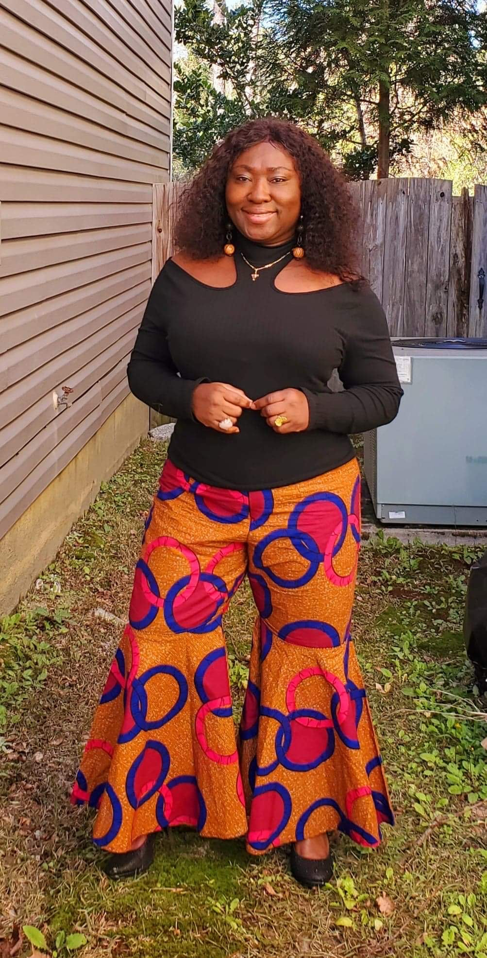 Ankara Flare Legs Pants