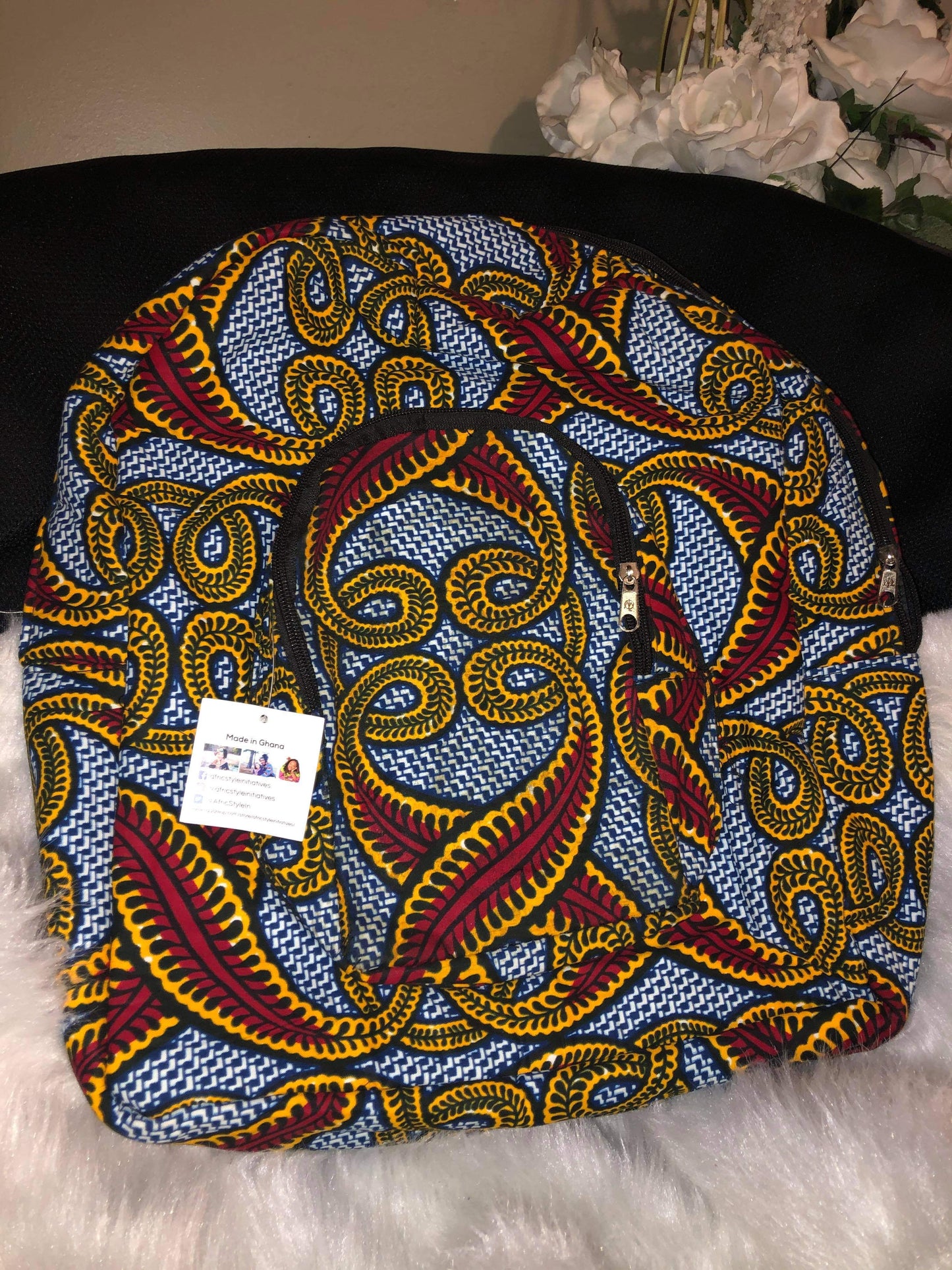 African Prints Backpack