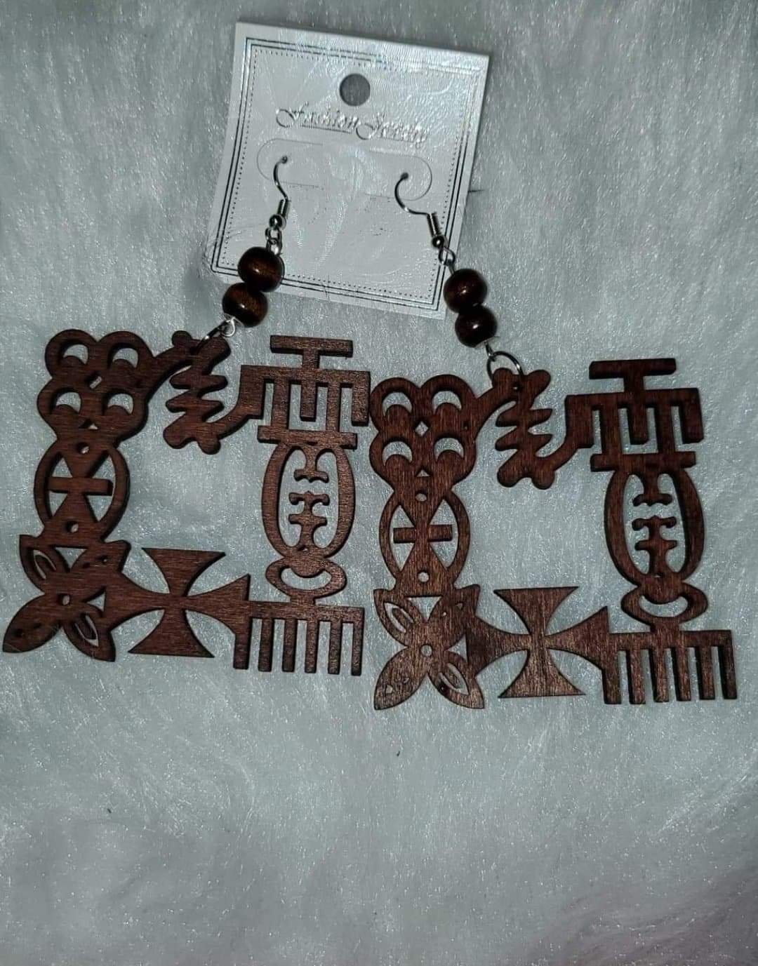 Large Symbolic Earrings