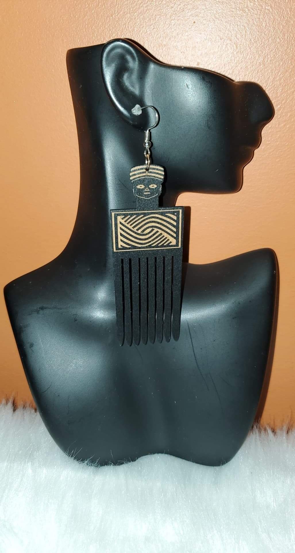 Large Symbolic Earrings