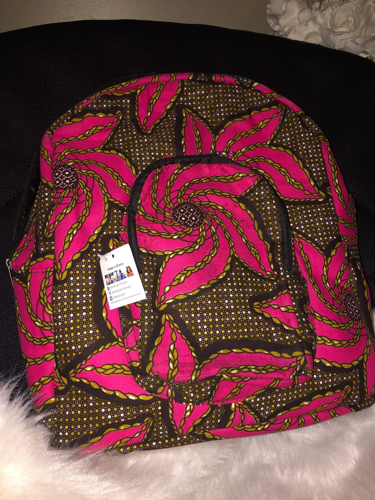 African Prints Backpack