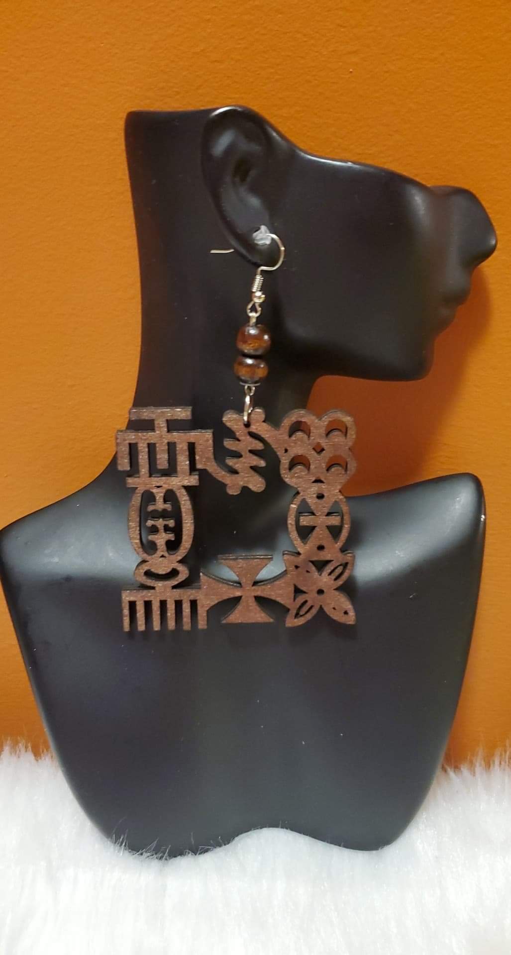 Large Symbolic Earrings
