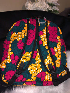 African Prints Backpack